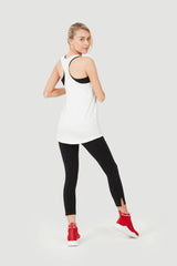 Form & Grace Racer Back Longline Vest - Slimming Vests & Shorts - British D'sire