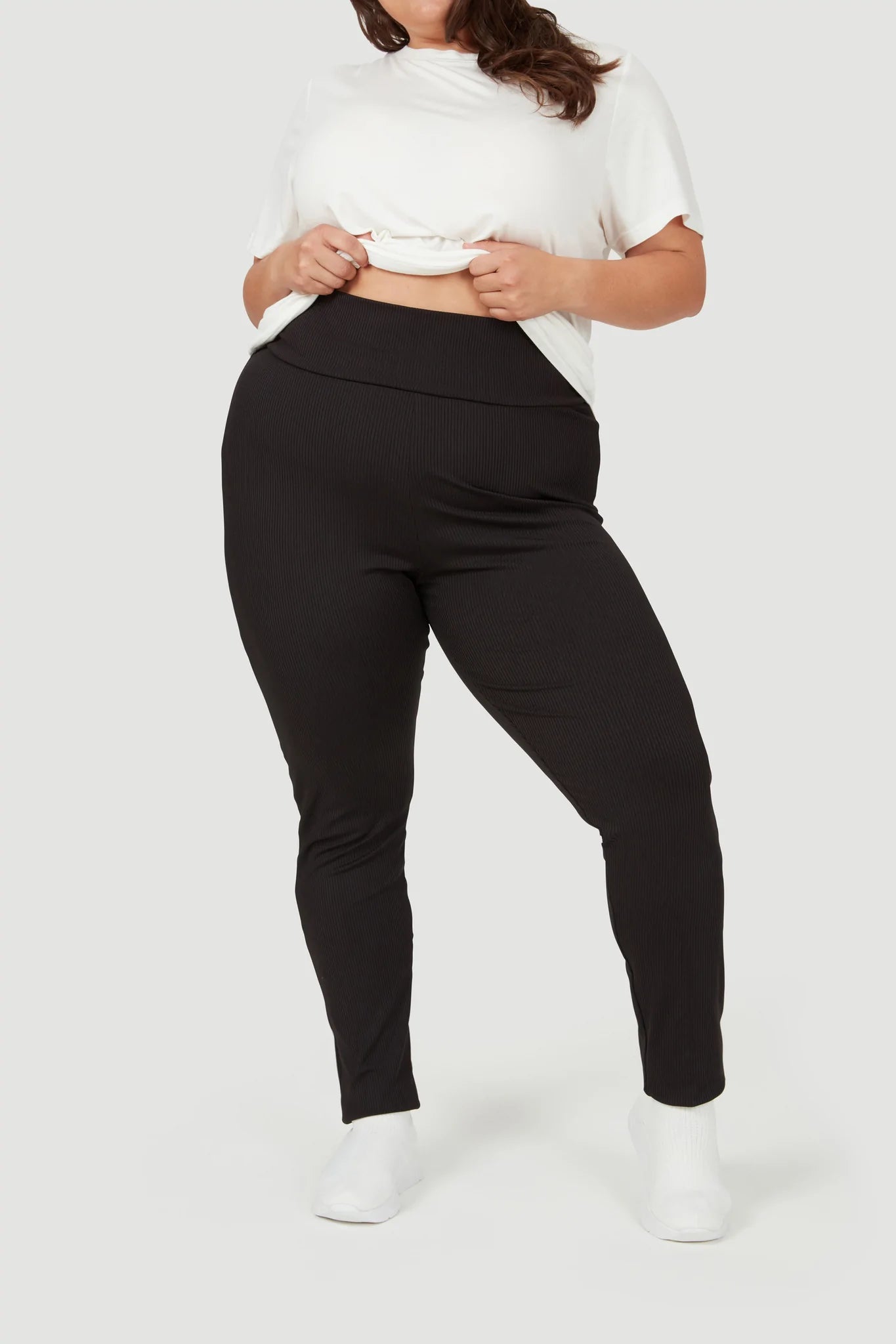 Form & Grace Ribbed Leggings - Gym Leggings - British D'sire