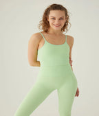 Form & Grace Seamless Cami Bra Pistachio - Bra & Panties - British D'sire