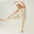 Form & Grace Seamless Leggings With Wide Waistband - Gym Leggings - British D'sire