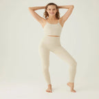 Form & Grace Seamless Leggings With Wide Waistband - Gym Leggings - British D'sire