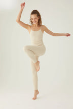 Form & Grace Seamless Leggings With Wide Waistband - Gym Leggings - British D'sire