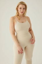 Form & Grace Seamless Leggings With Wide Waistband - Gym Leggings - British D'sire