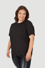 Form & Grace Standard Ribbed T-shirt - Women's T-Shirts & Shirts - British D'sire