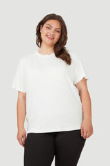 Form & Grace Standard T-shirt Black & Ivory - Women's T-Shirts & Shirts - British D'sire