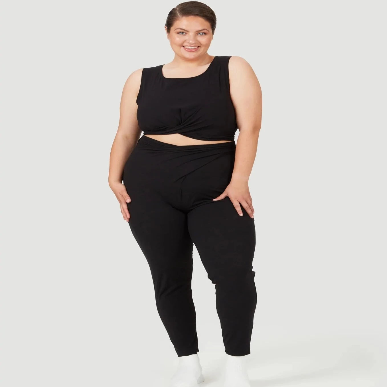 Form & Grace Wrap Front Crop Top - Womens Tees & Blouses - British D'sire