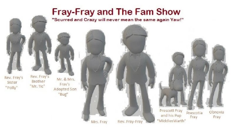 Fray-Fray and The Fam Show - School Supplies - British D'sire