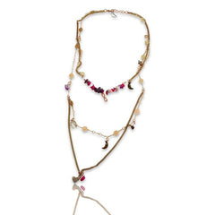 Gold Boho Necklace. Boho Chic necklace, Boho Statement Necklace. - necklace - British D'sire