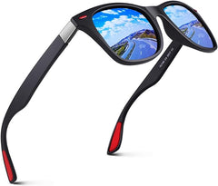 GQUEEN Polarised Sunglasses Mens Womens Lightweight TR90 Frame 100% UV400 Protection - British D'sire