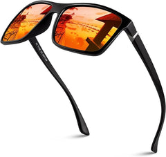 GQUEEN Retro Polarised Sunglasses Mens Womens Driving Fishing UV400 - British D'sire