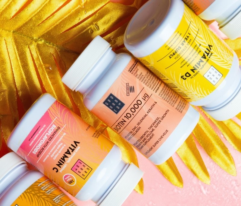 Grounded Beauty Biotin Immune Beauty & Health Supplements - Vitamins & Supplements - British D'sire