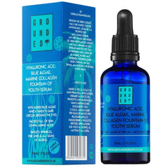 Grounded Beauty Blue Algae & Collagen Fountain Of Youth Facial Serum - Face Care - British D'sire