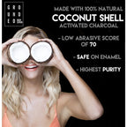 Grounded Beauty Charcoal Teeth Whitening Powder - Dental Care - British D'sire