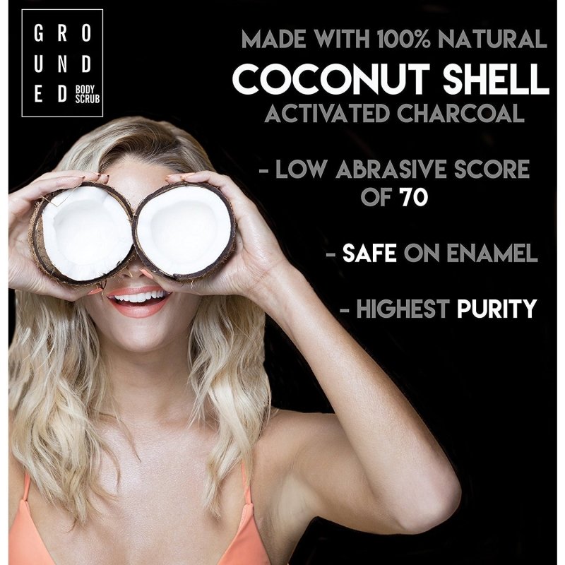 Grounded Beauty Charcoal Teeth Whitening Powder - Dental Care - British D'sire