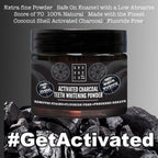 Grounded Beauty Charcoal Teeth Whitening Powder - Dental Care - British D'sire