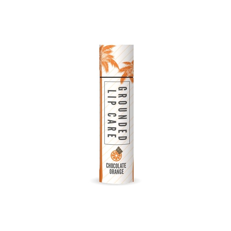 Grounded Beauty Choco Orange, Cacao And Coconut Hydrating Lip Balm - Face Makeup - British D'sire