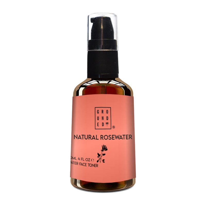 Grounded Beauty Rose Water Facial Toner - Face Care - British D'sire