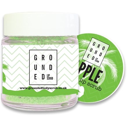 Grounded Beauty Sour Apple Hydrating Lip Sscrub (30G) - Face Care - British D'sire