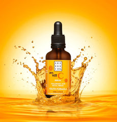 Grounded Beauty Vitamin C And Hyaluronic Acid Anti-ageing Serum (50ml) - Face Care - British D'sire