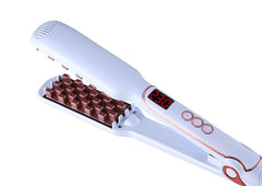 Hair Straightening and Curling Iron, LCD Display - Hair Care & Styling - British D'sire