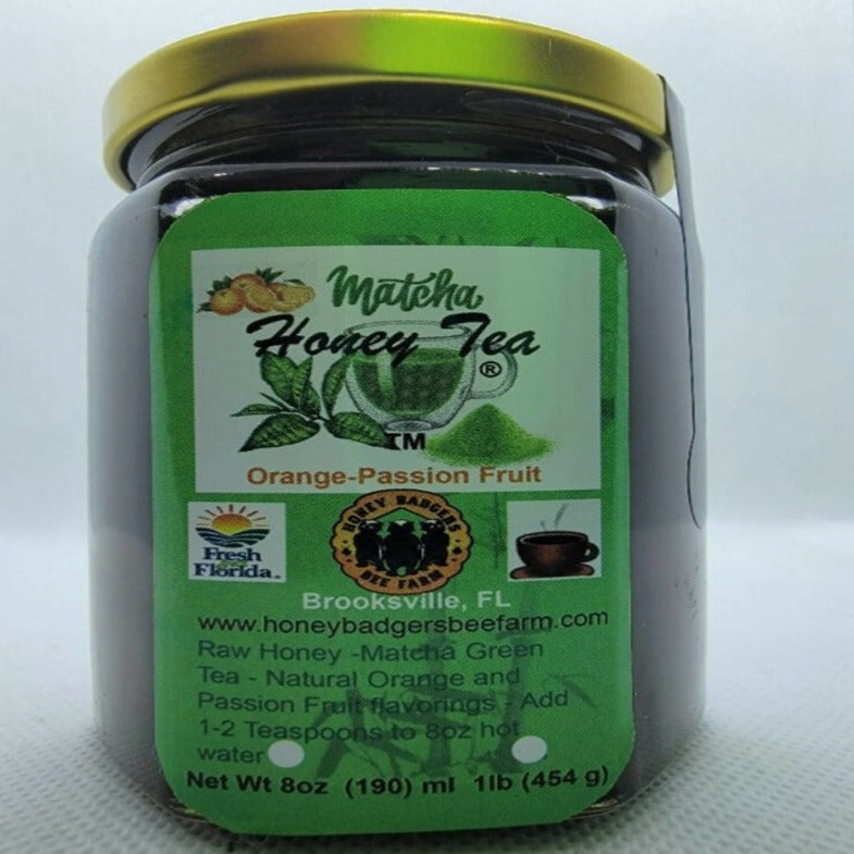 Honey Badgers Bee Farm Matcha Green Tea Honey - Kitchen Accessories - British D'sire