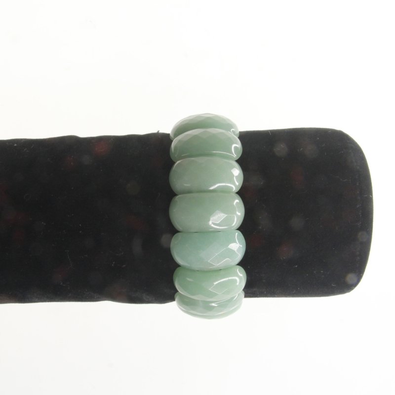 Infinity Green Aventurine Bracelet - Bracelets & Bangles - British D'sire Main image