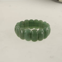 Infinity Green Aventurine Bracelet - Bracelets & Bangles - British D'sire