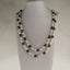 Infinity White Fresh Water Pearls & Black F.W.P 50 inches Necklace - Necklaces & Pendants - British D'sire