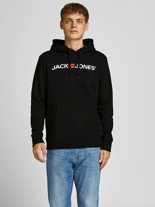 Jack & Jones Men’S 2 Pack Long Sleeve Pullover Hoodie - Mens Hoodies & Sweatshirts - British D'sire