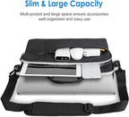 JETech 15 15.6 16 Inch Laptop Bag Case, Waterproof Slim Computer Sleeve Cover Compatible with MacBook Air/Pro 15/16, Surface Book 3/2 15, Dell Inspiron 15.6, HP Pavilion 15.6 (Black) - British D'sire