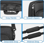 JETech 15 15.6 16 Inch Laptop Bag Case, Waterproof Slim Computer Sleeve Cover Compatible with MacBook Air/Pro 15/16, Surface Book 3/2 15, Dell Inspiron 15.6, HP Pavilion 15.6 (Black) - British D'sire