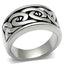 Jewellery Kingdom 13mm Thumb Wedding Signet Pinky Stainless Steel Chunky Silver Mens Ring Band - Jewelry Rings - British D'sire