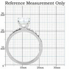 Jewellery Kingdom 15CT Solitaire With Accents Simulated Diamonds Ladies Engagement Ring - Jewelry Rings - British D'sire