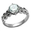 Jewellery Kingdom 3ct Solitaire In Stainless Steel With Cubic Zirconia Ladies Ring - Jewelry Rings - British D'sire