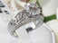 Jewellery Kingdom 3ct Solitaire Ring Ladies Stainless Steel Cz Cubic Zirconia Weave Silver - Jewelry Rings - British D'sire