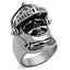 Jewellery Kingdom Biker Thumb Signet Pinky Stainless Steel Helmet Moves Mens Skull Ring Band - Jewelry Rings - British D'sire