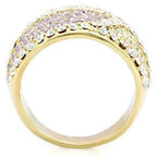 Jewellery Kingdom Citrine Amethyst Ladies Pink Blue Clear Multi Coloured Gold Ring - Jewelry Rings - British D'sire