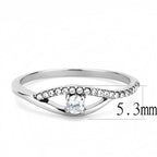 Jewellery Kingdom Cubic Zirconia 1 CT Solitaire Accents Stainless Steel Elegant Pretty Ladies Ring - Jewelry Rings - British D'sire