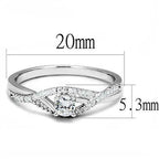 Jewellery Kingdom Cubic Zirconia 1CT Accents Sterling Ladies Engagement Solitaire Ring (Silver) - Jewelry Rings - British D'sire