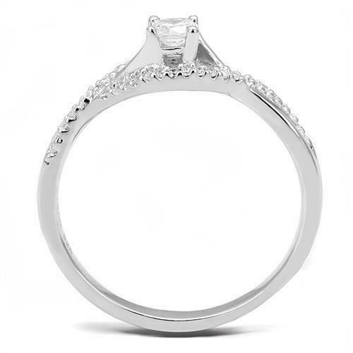 Jewellery Kingdom Cubic Zirconia 1CT Accents Sterling Silver Ladies Engagement Solitaire Ring Secondary image