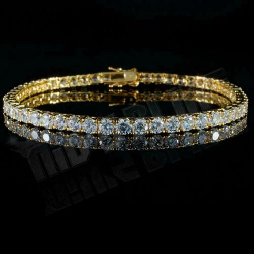 Jewellery Kingdom Cubic Zirconia 9 Carats Ladies Tennis Bracelet (Silver) - Bracelets & Bangles - British D'sire Main image