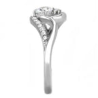 Jewellery Kingdom Cubic Zirconia Pretty Ladies Dress Ring (Silver) - Jewelry Rings - British D'sire
