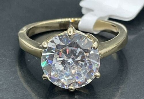 Jewellery Kingdom Cubic Zirconia Solitaire Engagement Ladies Ring Secondary image