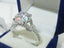 Jewellery Kingdom Cubic Zirconia Solitaire Sterling 3 Carat Accents Stamped Sparkling SZ Ladies Ring (Silver) - Jewelry Rings - British D'sire