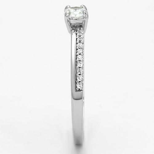 Jewellery Kingdom Cubic Zirconia Sterling Silver 925 Engagement 3/4 CT Solitaire Ladies Silver Ring Secondary image