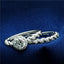 Jewellery Kingdom CZ Sterling Wedding Band Twist Ladies Engagement Ring Set (Silver) - Engagement Rings - British D'sire