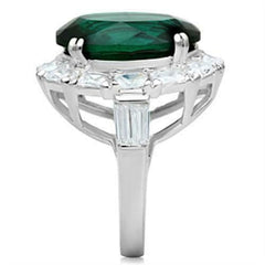 Jewellery Kingdom Emerald Oval Ladies Dress 6 Carat Ring (Green) - Jewelry Rings - British D'sire