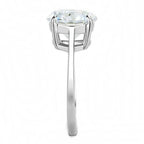 Jewellery Kingdom Engagement Solitaire Cocktail Stainless Steel 11mm Ring - Rings - British D'sire