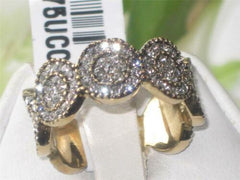 Jewellery Kingdom Full Eternity Band Circles 18 CT Ring (Gold) - Jewelry Rings - British D'sire