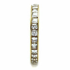 Jewellery Kingdom Full Eternity Gold Princess 3mm Cz Band - Jewelry Rings - British D'sire
